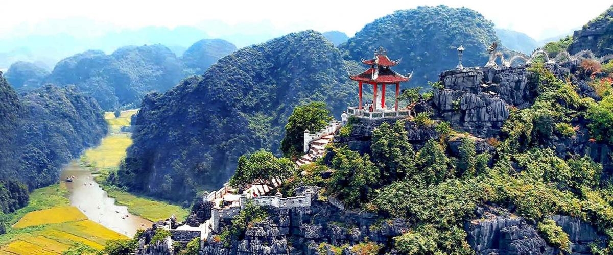 HOA LU – TRANG AN - MUA CAVE - 1 DAY TRIP BY LIMOUSINE (Cycling)